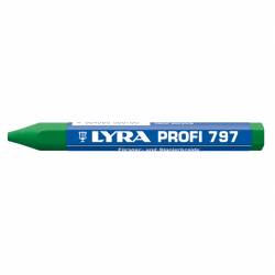 Kreda do znakowania drewna Lyra 797 PROFI 487 zielony 12 szt