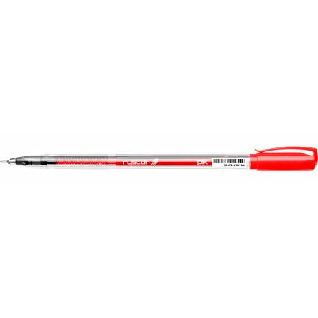 Długopis Rystor PIK-011, końc-0.3 mm, czerwony