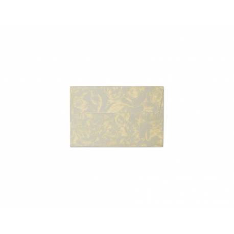 Koperty ozdobne, kolorowe koperty 70x110 mm, Róże kremowy P., 120g, 10szt.