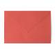 Koperty ozdobne, kolorowe koperty B6 czerwony K., 110g, 20szt. w opak.