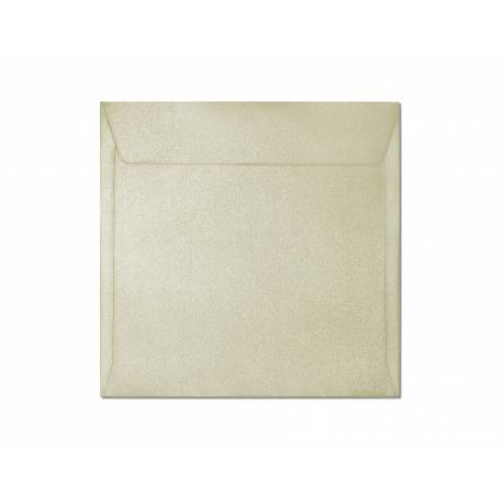 Koperty ozdobne kwadratowe, kolorowe koperty 158x158mm Millenium kremowy P., 120g, 10szt.