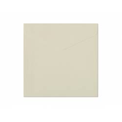 Koperty ozdobne, kolorowe, kwadratowe 160x160 mm, Gładki jasnokremowy 120g, 10 szt