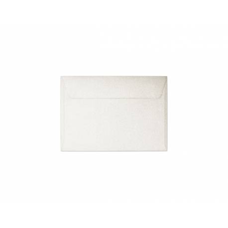 Koperty B7 ozdobne, kolorowe koperty Millenium biały 120g, 10 szt