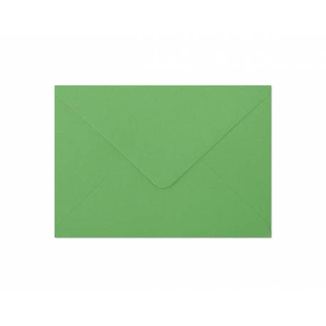 Koperty B6 ozdobne, kolorowe koperty  Gładki zielony 150g, 10 szt