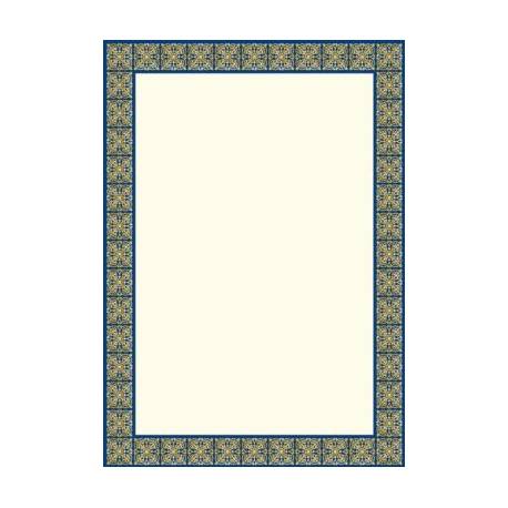 Arkusze barwne A4, papier ozdobny, ANGLIA (50 szt) 