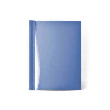 Okładka do bindowania, oprawa kanałowa miękka, do 95 kartek, A, 1 szt, niebieskie