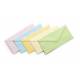 Koperty na pieniądze, ozdobne koperty 80x160mm, satynowana mix kolorów pastelowych 130g, 50szt.