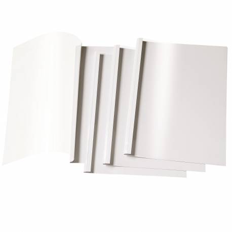 Termobindowanie, termookładki STANDING 1,5 mm, do 15 kartek, 10 sztuk biały