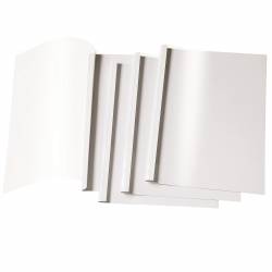 Termobindowanie, termookładki STANDING 15/16 mm, do 150 kartek, 50 sztuk biały