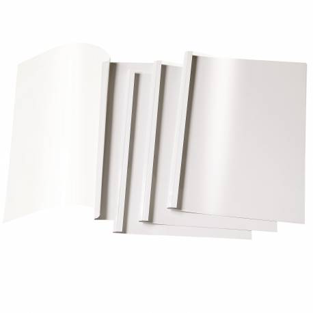 Termobindowanie, termookładki STANDING 4 mm, do 40 kartek, 100 sztuk biały