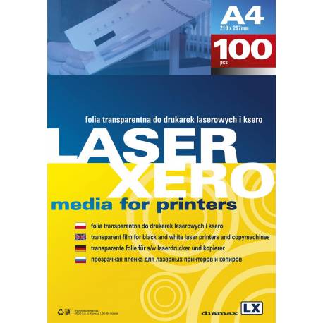 Folia LX do kserokopiarek i drukarek laserowych, format A3, 20szt.