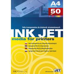 Folia INKJET do drukarek atramentowych bez paska, format A3, 20 szt.