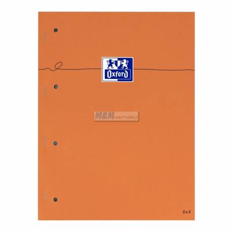 Notatnik A4+, Oxford Everyday Notepad, 80 kartek w kratkę,