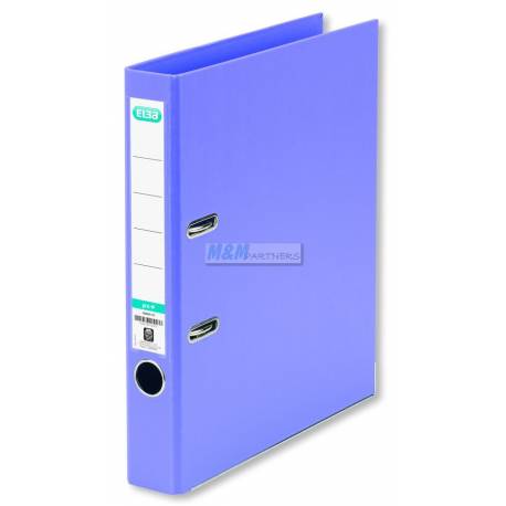 Segregator A4, biurowy segregator na dokumenty Elba Pro+, 5 cm, fioletowy