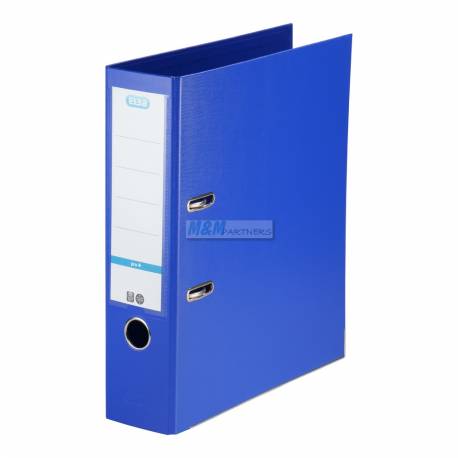 Segregator A4, biurowy segregator na dokumenty Elba Pro+, 8 cm, niebieski