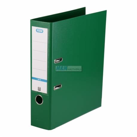 Segregator A4, biurowy segregator na dokumenty Elba Pro+, 8 cm, zielony
