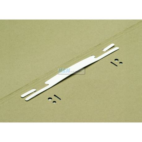 Pasek skoroszytowy, metalowe wąsy do dokumentów Elba 150x13 mm (50 szt)