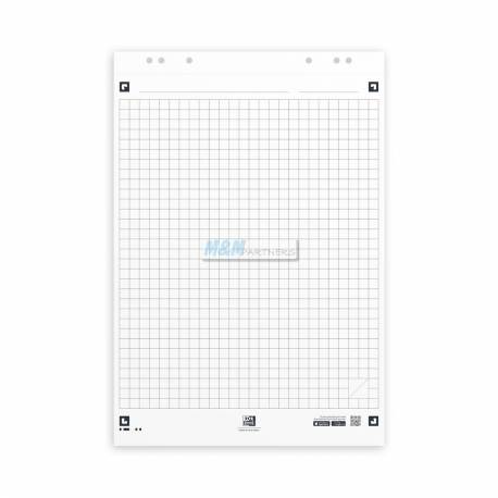 Papier do flipcharta, Oxford Smart Chart 65x98cm, blok w kratkę 20 kartek