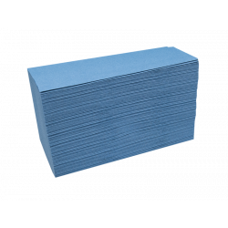 Ręczniki papierowe, składane, Katrin Basic ZZ, 362200, niebieski, 1 warstwy, 250 listków, 20 szt,