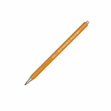 Ołówek automatyczny 2mm, metalowy, Koh-i-noor Versatil, wyk. srebrne