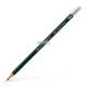 Ołówek z gumką, Faber Castell 9000, grafitowy, do szkicowania, b