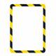 Tabliczka informacyjna, kieszeń magnetyczna A4, Magneto Safety, 2 szt, żółta