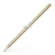 Ołówek Faber Castell, grafitowy, trójkątny, Sparkle PEARL, złoty