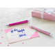Długopis automatyczny, Poly ball xb, różowy Faber Castell