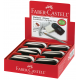 Gumka sleeve czarna Faber Castell