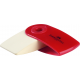 Gumka Sleeve Mini Czerwona/Niebieska Faber Castell