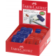 Gumka Sleeve Mini Czerwona/Niebieska Faber Castell