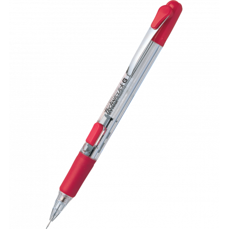 Ołówek automatyczny Pentel PD305T, 0.5 mm, czerwony