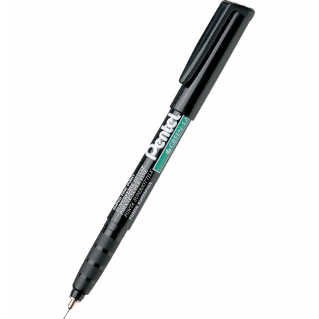 Marker permanentny Pentel NMF50, cienki pisak precyzyjny 0.1mm, czarny