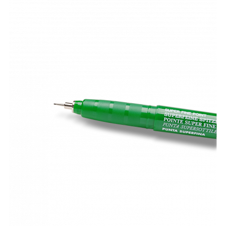 Marker permanentny Pentel NMF50, cienki pisak precyzyjny 0.1mm, zielony