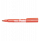 Marker permanentny Pentel NN60, pisak do metalu szkła plastiku, ścięta, czerwony