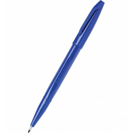 Pisak Pentel Sign Pen S520, flamastry kreślarskie, niebieski