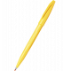 Pisak Pentel Sign Pen S520, flamastry kreślarskie, żółty