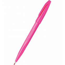 Pisak do kaligrafii Pentel Sign Pen S520, do grafik i ilustracji, różowy
