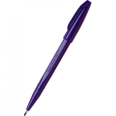 Pisak Pentel Sign Pen S520, flamastry kreślarskie, fioletowy