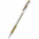 Długopis Pentel Hybrid Gel K118, długopis żelowy ze skuwką,, złoty