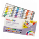 Farby akwarelowe Pentel WFRS, w tubkach, 24 kolory