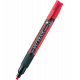 Marker kredowy Pentel SMW26, średni pisak do szkła, ścięta, czerwony