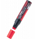 Marker kredowy Pentel Jumbo SMW56, gruby pisak do szkła, ścięta, czerwony