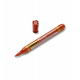 Marker permanentny Pentel N860, mazak do metalu szkła plastiku, ścięta, czerwony