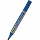 Marker permanentny Pentel N860, mazak do metalu szkła plastiku, ścięta, niebieski