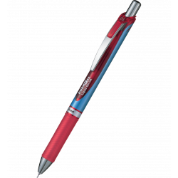 Pióro kulkowe Pentel, cienkopis żelowy BLN75 LRN5, 0.5 mm, czerwony