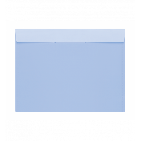 Koperta na dokumenty, plastikowa koperta A4 Pentel DCD74, pozioma, niebieski