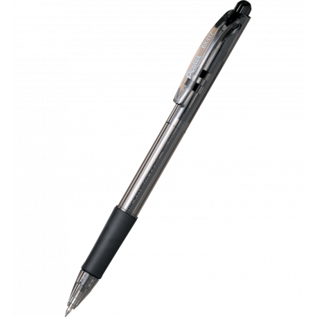 Długopis Pentel BK417 WOW, automatyczny długopis cienkopiszący, czarny