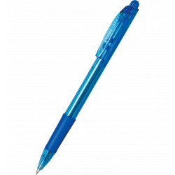 Długopis Pentel, automatyczny WOW BK417, 0.27 mm, niebiesk