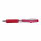 Długopis Pentel BK437, automatyczny długopis cienkopiszący, czerwony